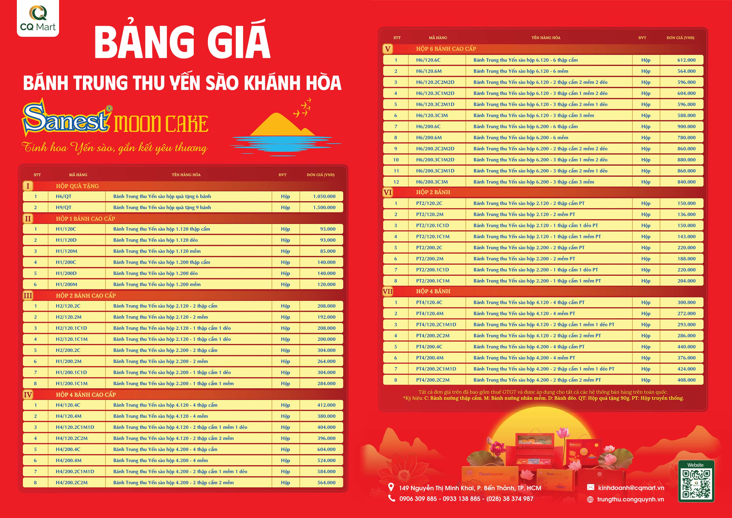 BANG GIA YSKH 2026